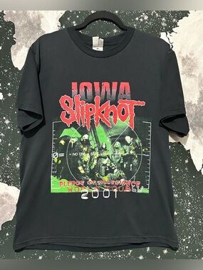 Slipknot Iowa World Tour Band Shirt